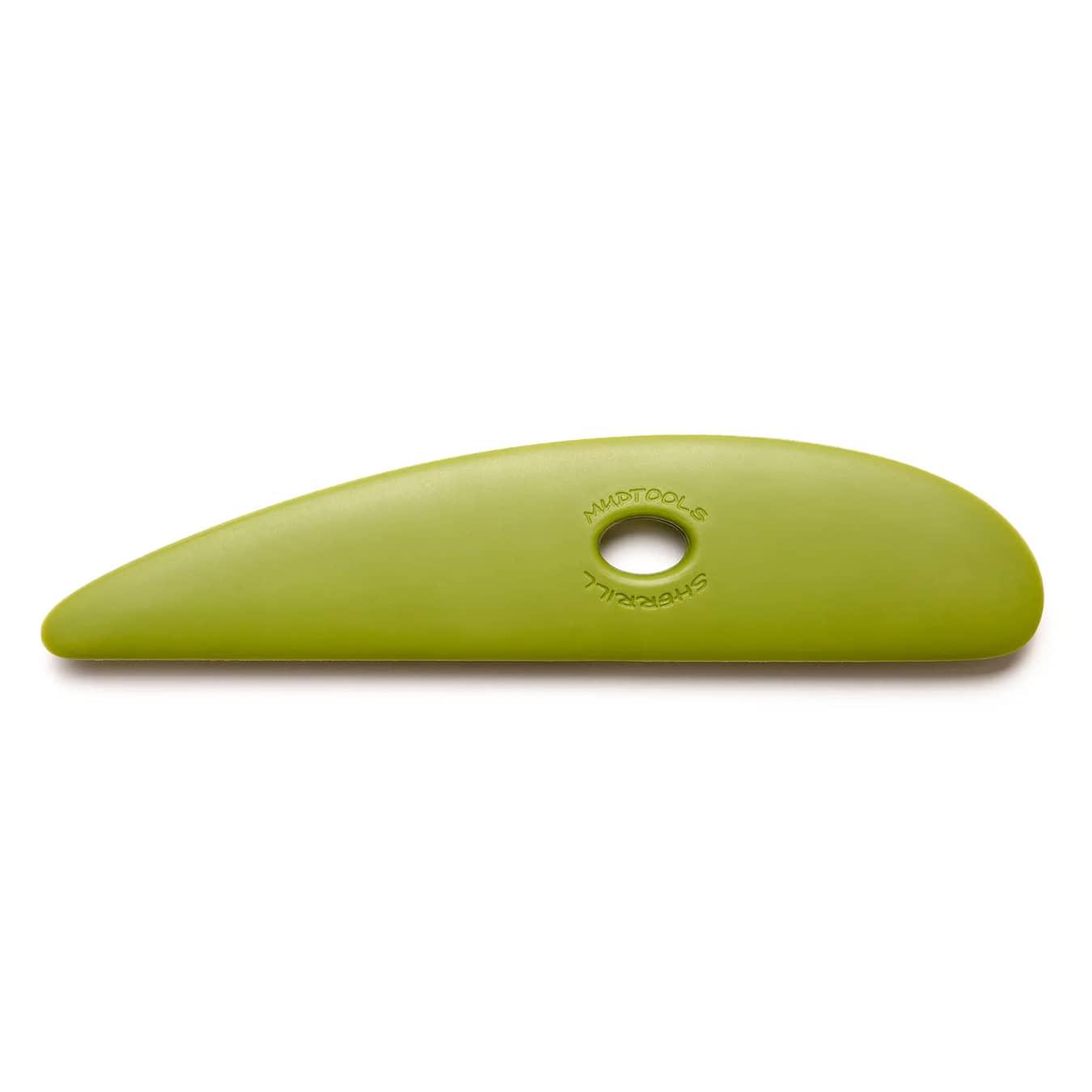 Mudtools Small Green Platter Kidney – Green (Medium)