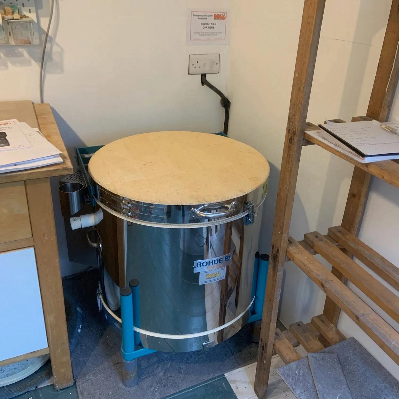Kiln to Studio Installation