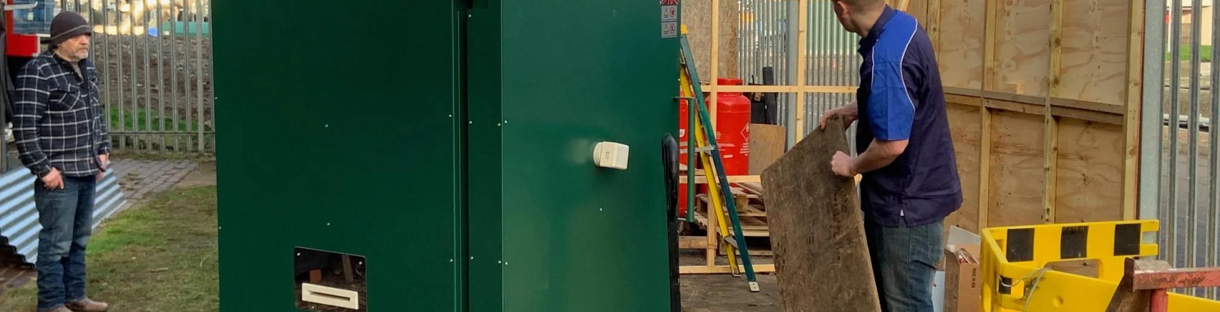 Edinburgh Gas Kiln Installation