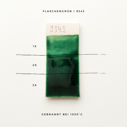 Bottle green - 9343