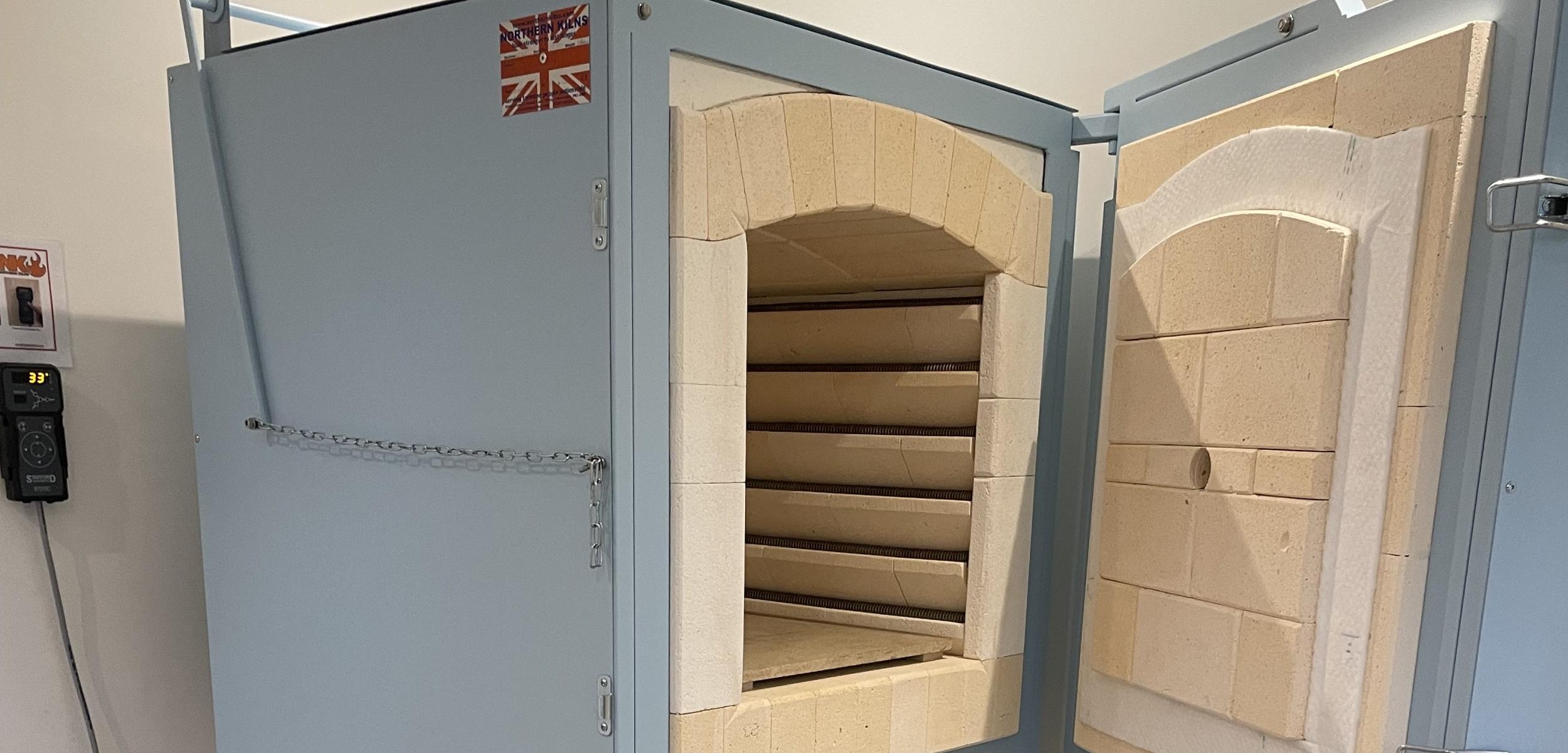 Your kiln will be built just for you, so you can have it any RAL colour you like, to suit you and your studio space.