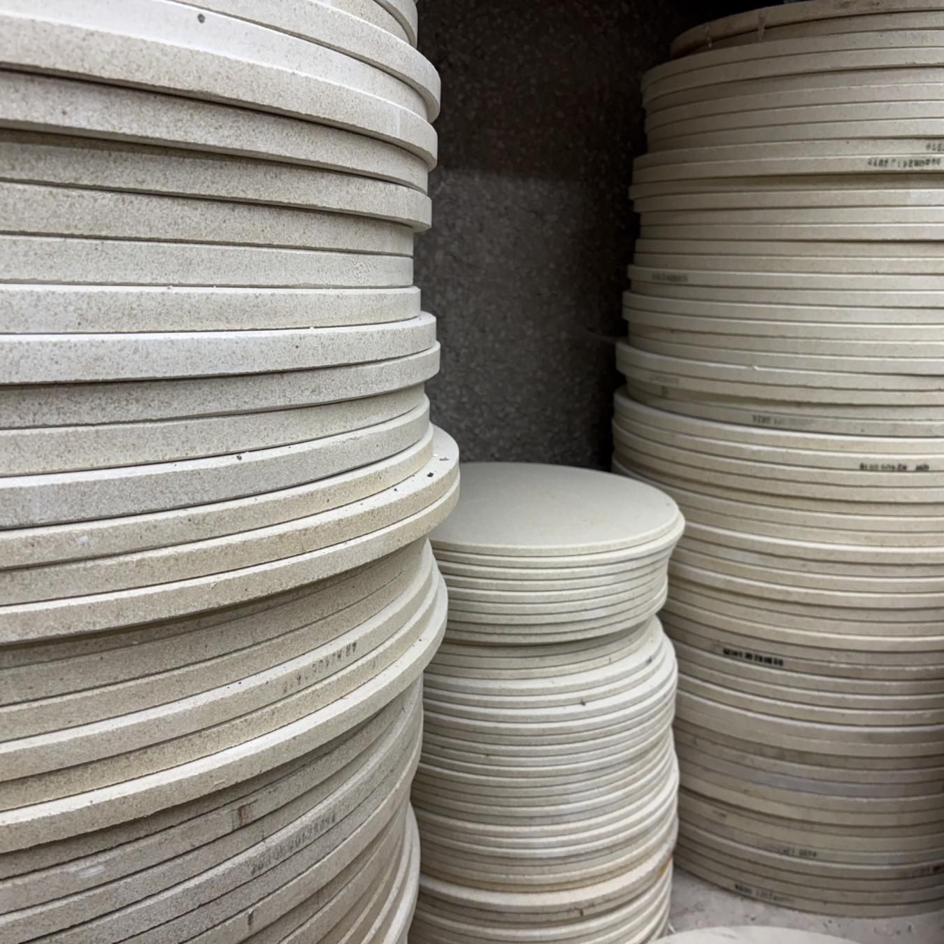 Round kiln shelf - 320mm x 10mm (dia x depth)