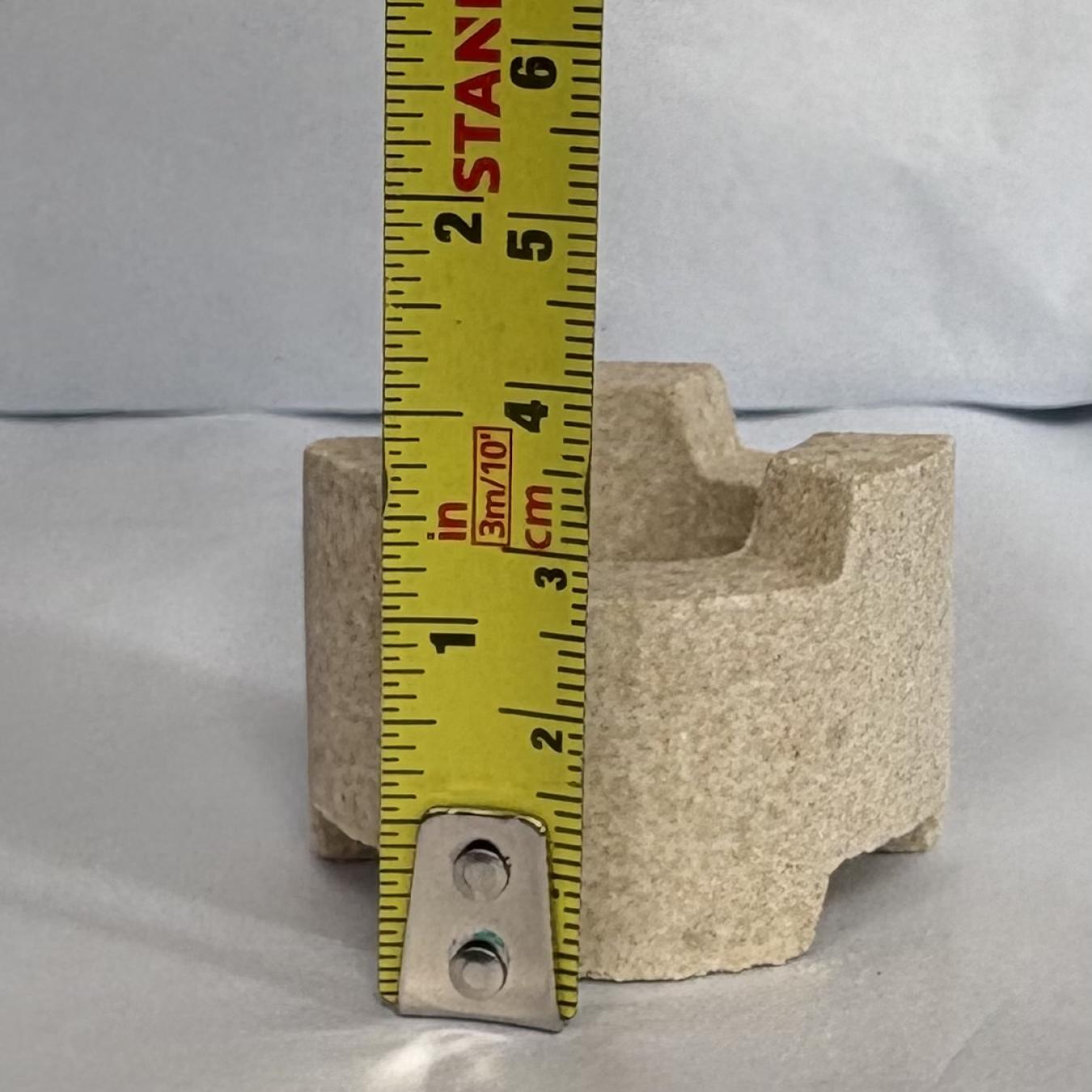 1" / 25mm - castellated prop