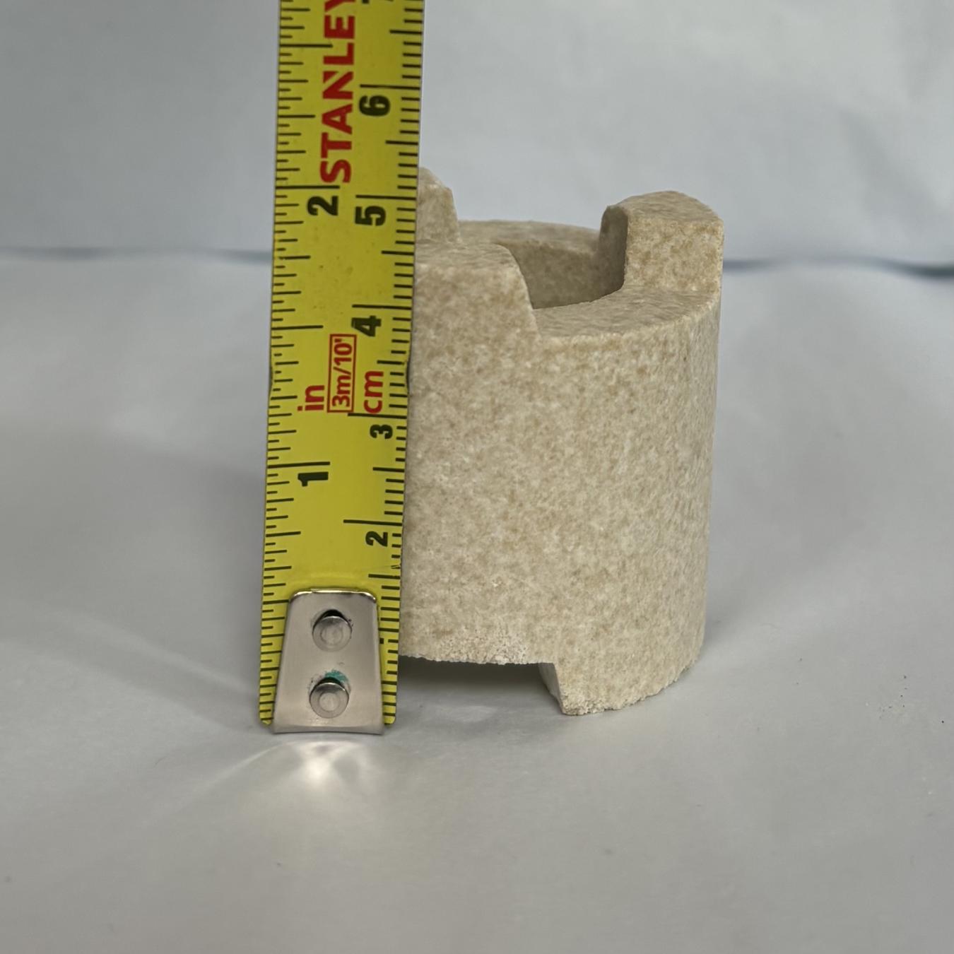 1.5" / 38mm - castellated prop