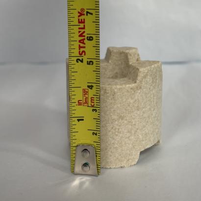 1.5" / 38mm - castellated prop