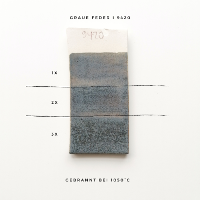 Grey feather - 9420