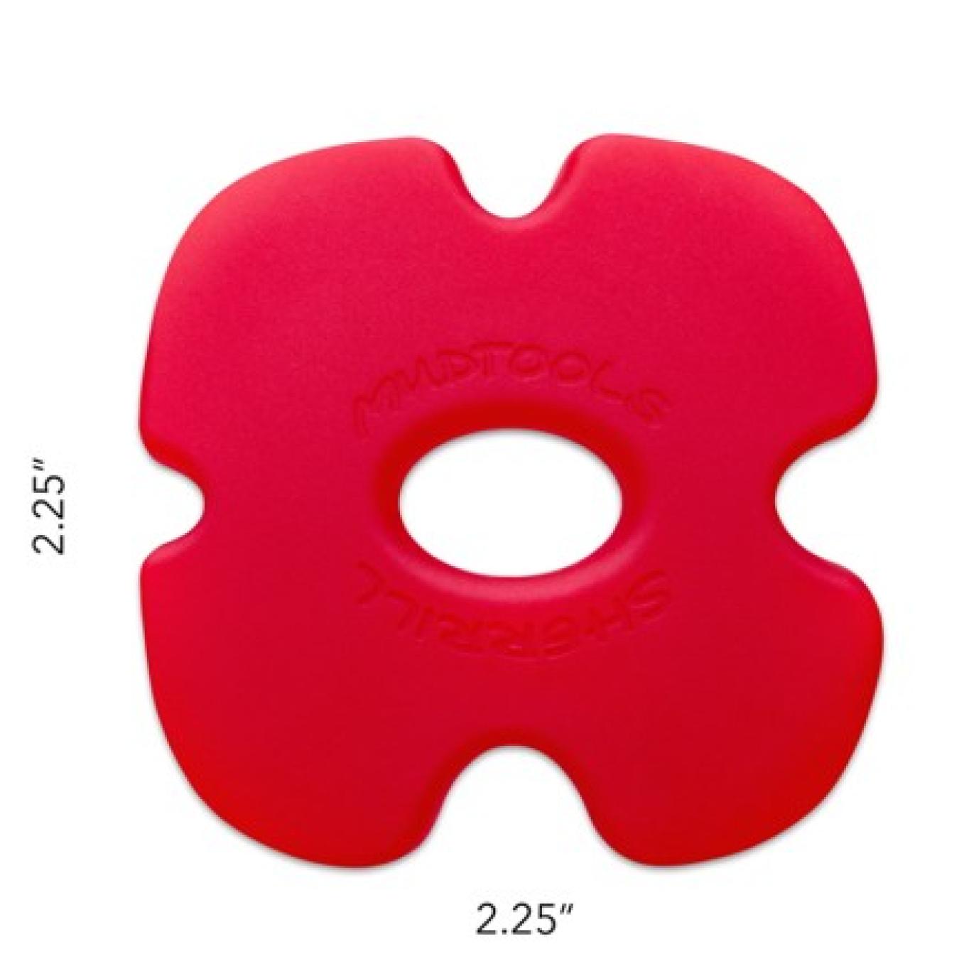 Mudtools Edgy Rib - Red (Very soft)